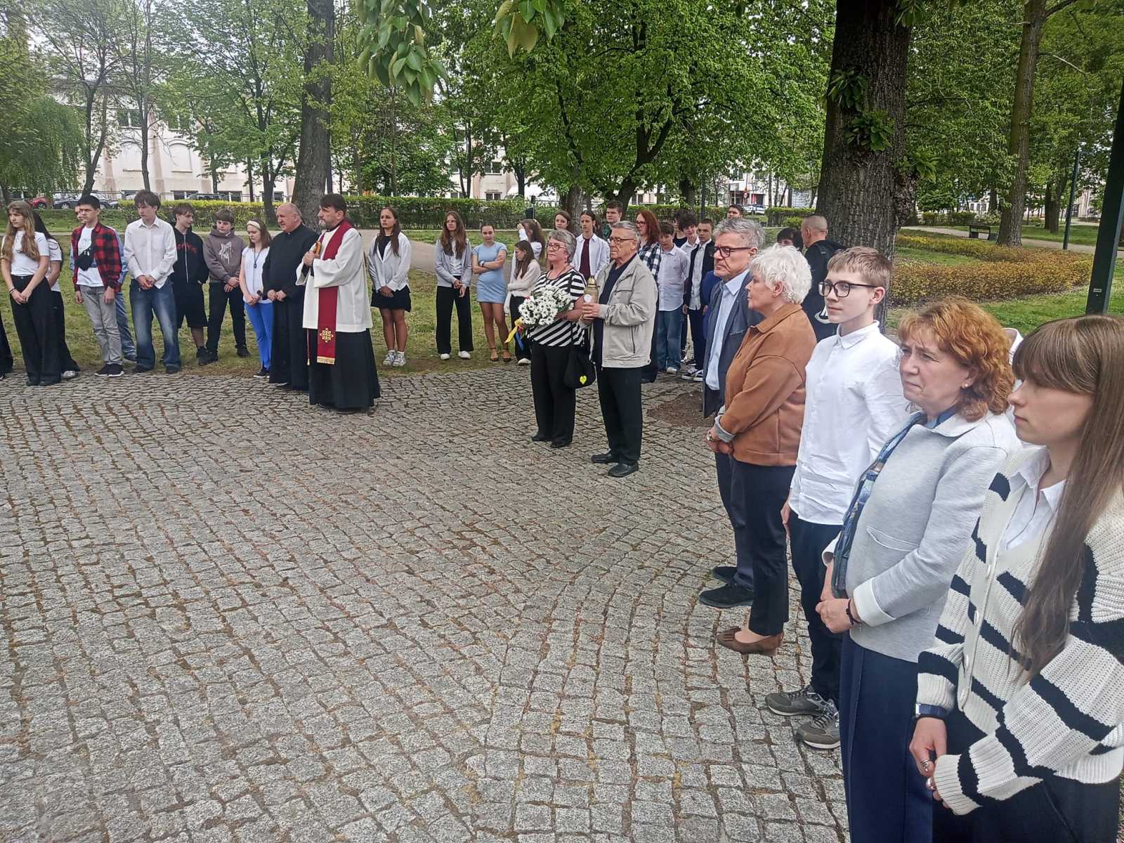 Uroczystości pod pomnikiem - 2026-05-07
